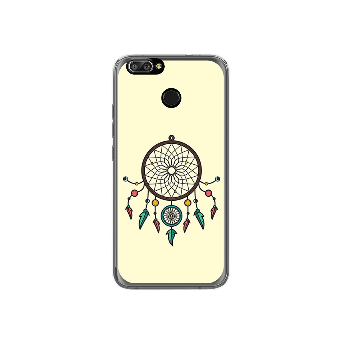 Funda Gel Tpu para Oukitel U22 Diseño Atrapasueños Dibujos