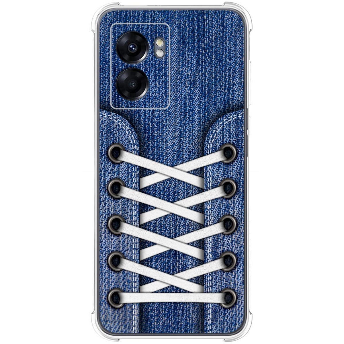 Funda Silicona Antigolpes para Oppo A77 5G diseño Zapatillas 01 Dibujos