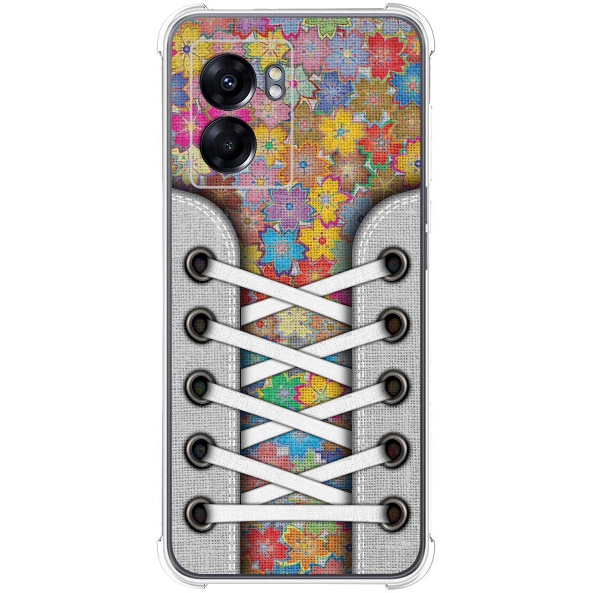 Funda Silicona Antigolpes para Oppo A77 5G diseño Zapatillas 05 Dibujos