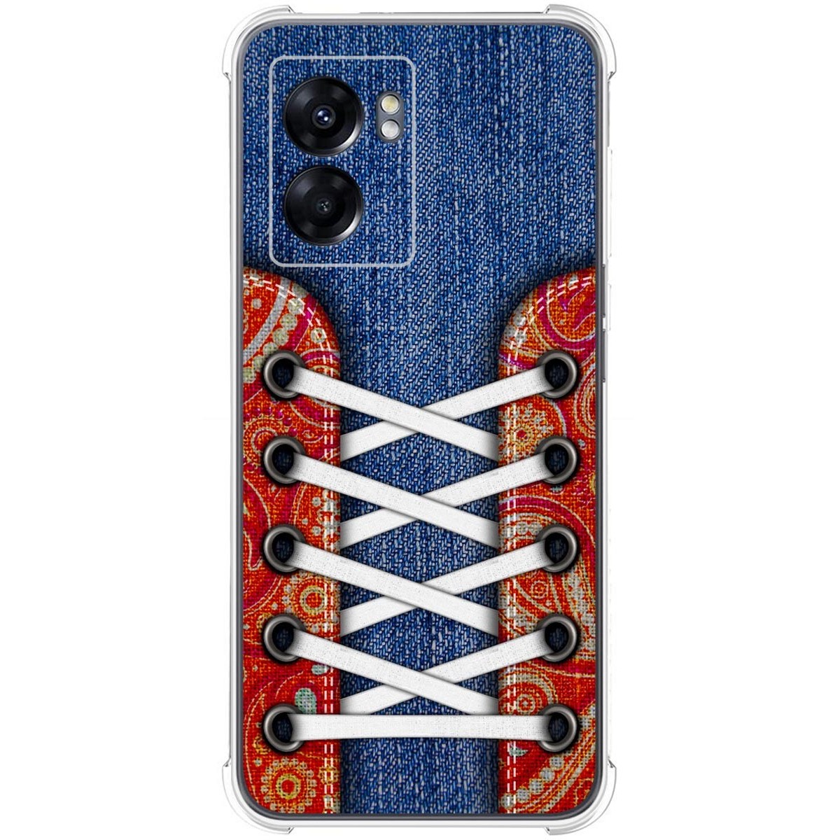 Funda Silicona Antigolpes para Oppo A77 5G diseño Zapatillas 11 Dibujos