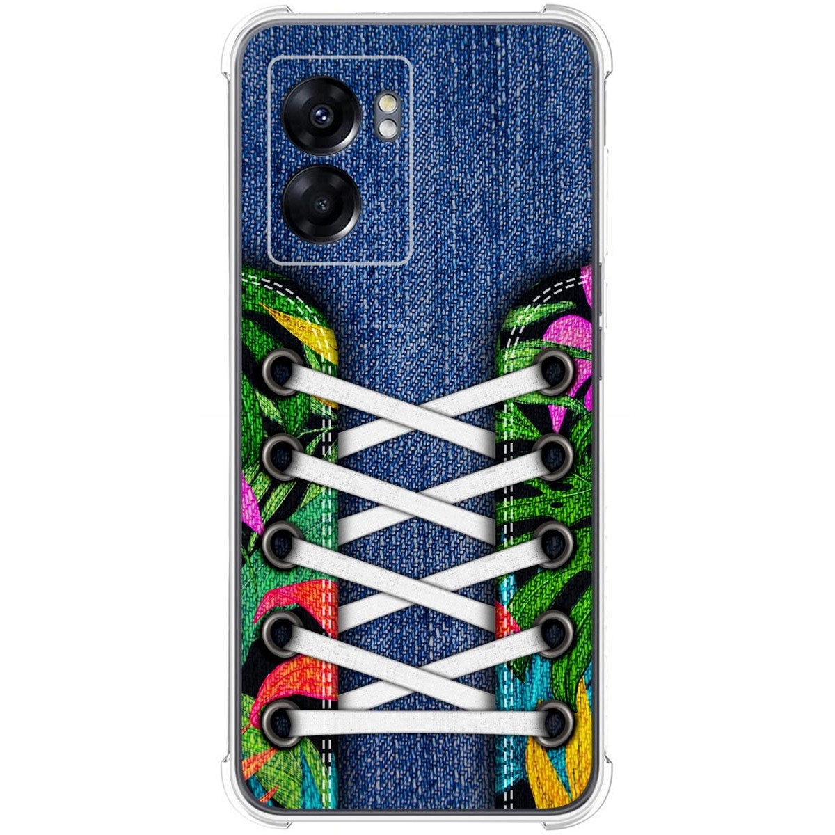 Funda Silicona Antigolpes para Oppo A77 5G diseño Zapatillas 13 Dibujos