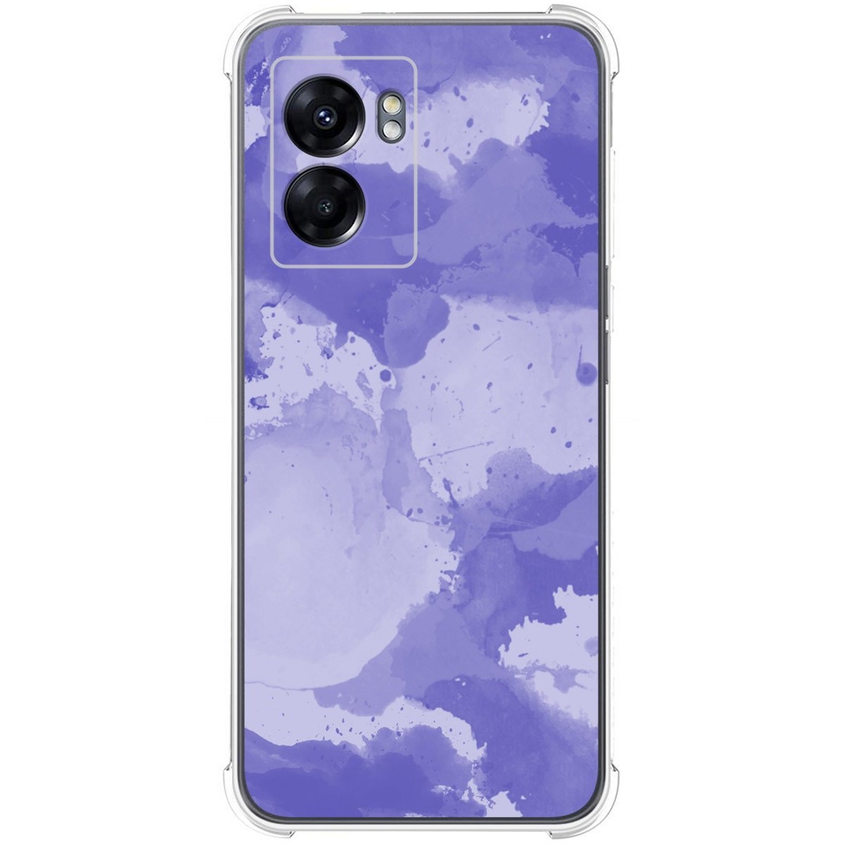 Funda Silicona Antigolpes para Oppo A77 5G diseño Acuarela 01 Dibujos