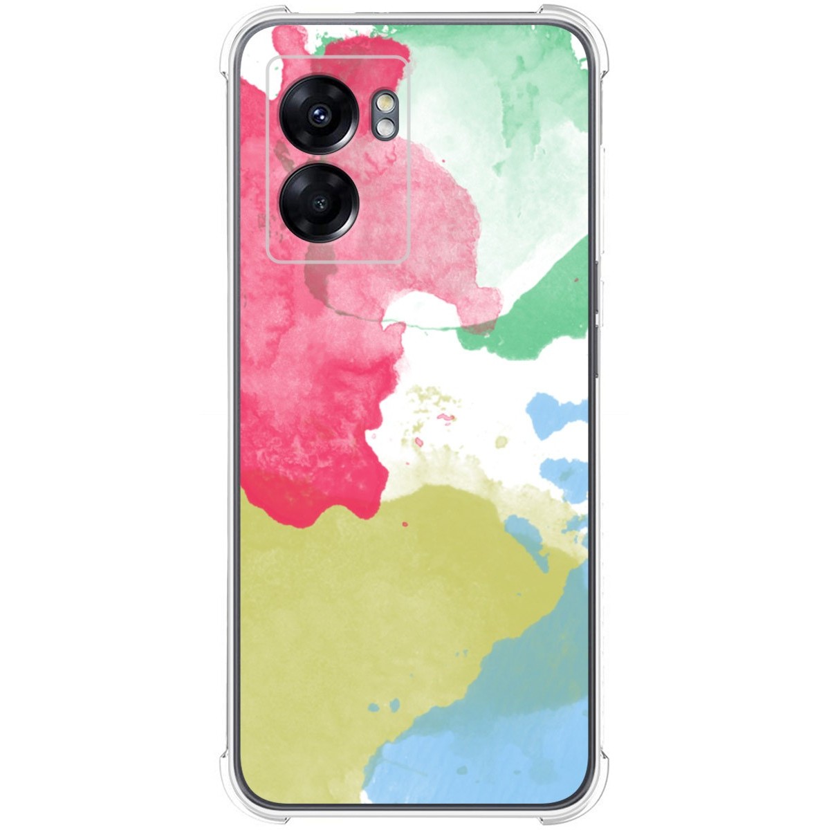 Funda Silicona Antigolpes para Oppo A77 5G diseño Acuarela 02 Dibujos