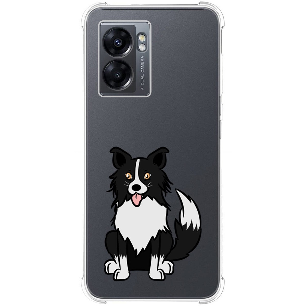Funda Silicona Antigolpes para Oppo A77 5G diseño Perros 01 Dibujos