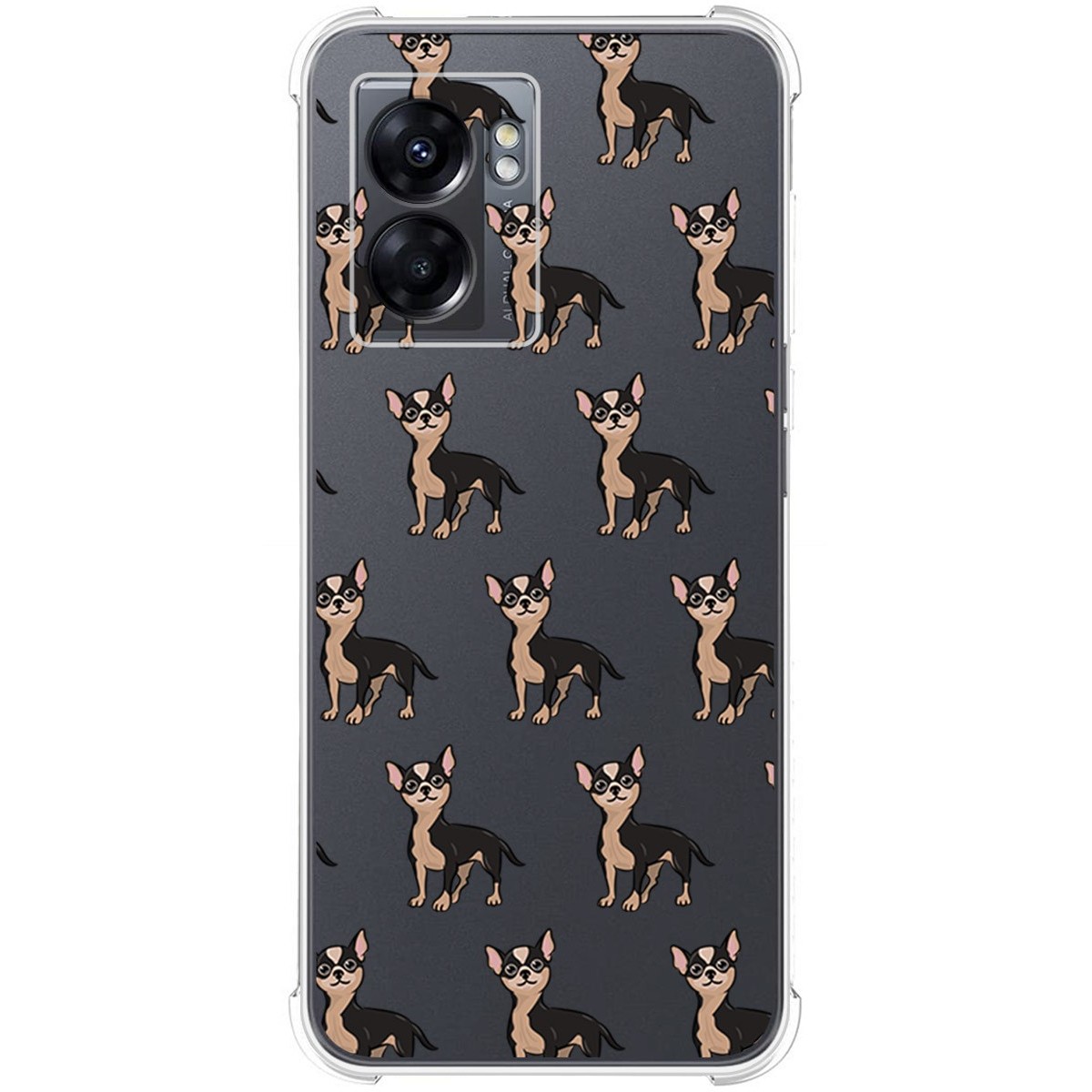 Funda Silicona Antigolpes para Oppo A77 5G diseño Perros 11 Dibujos