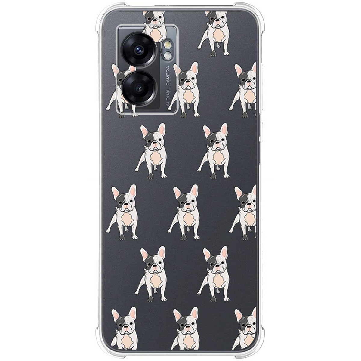 Funda Silicona Antigolpes para Oppo A77 5G diseño Perros 12 Dibujos