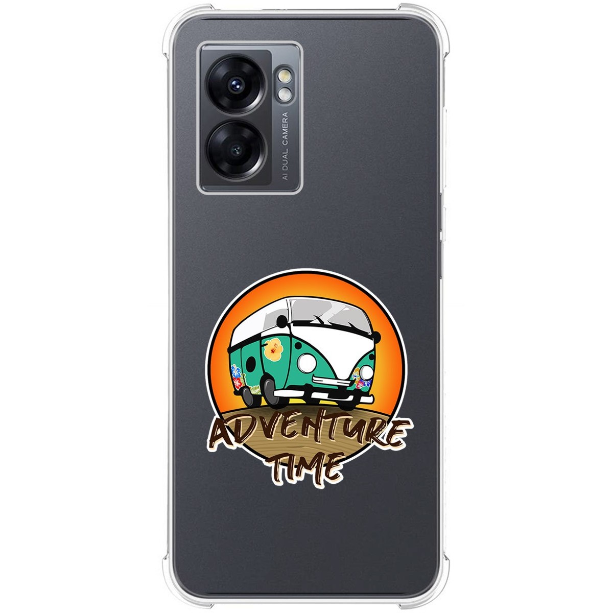 Funda Silicona Antigolpes para Realme Narzo 50 5G diseño Adventure Time Dibujos