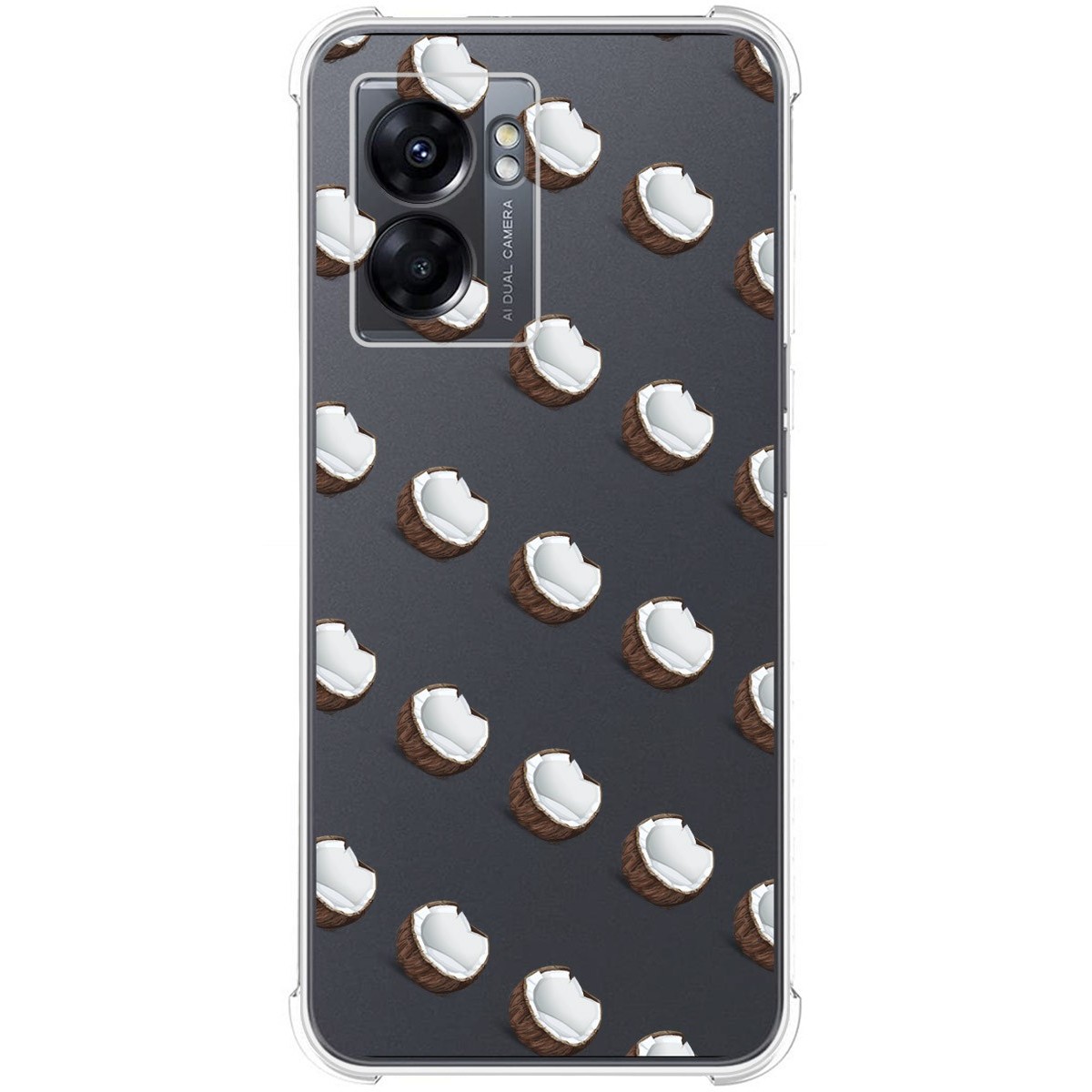 Funda Silicona Antigolpes para Realme Narzo 50 5G diseño Cocos Dibujos