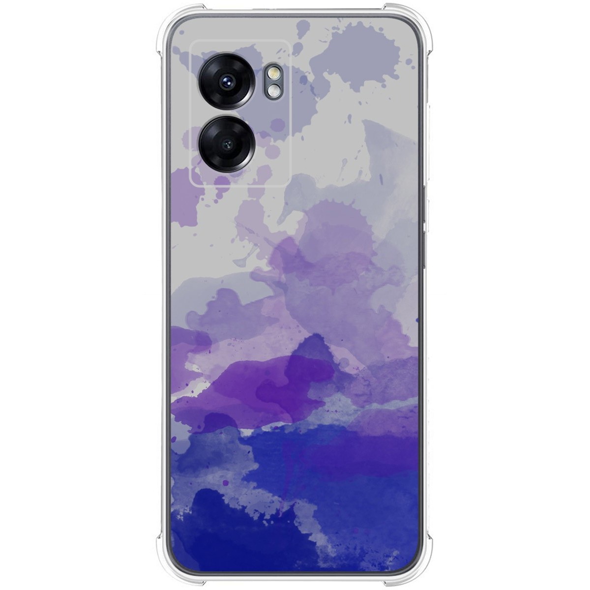 Funda Silicona Antigolpes para Realme Narzo 50 5G diseño Acuarela 09 Dibujos