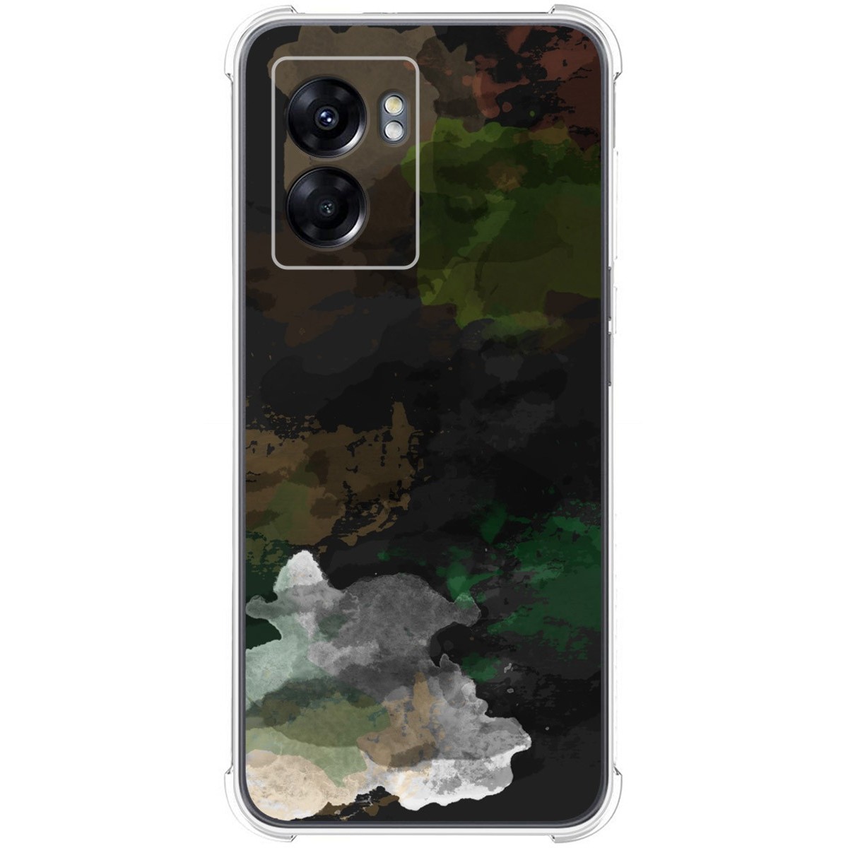 Funda Silicona Antigolpes para Realme Narzo 50 5G diseño Acuarela 12 Dibujos