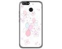 Funda Gel Tpu para Oukitel U22 Diseño Flores Minimal Dibujos