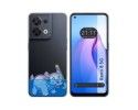 Funda Silicona Transparente para Oppo Reno 8 5G diseño Hipo Dibujos