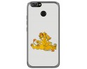 Funda Gel Tpu para Oukitel U22 Diseño Leones Dibujos