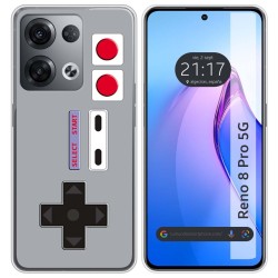 Funda Silicona para Oppo Reno 8 Pro 5G diseño Consola Dibujos