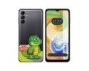 Funda Silicona Transparente para Samsung Galaxy A04s diseño Coco Dibujos
