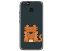 Funda Gel Tpu para Oukitel U22 Diseño Tigre Dibujos