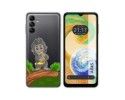 Funda Silicona Transparente para Samsung Galaxy A04s diseño Mono Dibujos