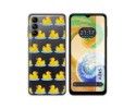Funda Silicona Transparente para Samsung Galaxy A04s diseño Pato Dibujos