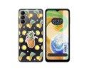 Funda Silicona Transparente para Samsung Galaxy A04s diseño Piña Dibujos