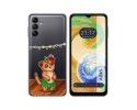 Funda Silicona Transparente para Samsung Galaxy A04s diseño Suricata Dibujos