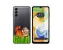 Funda Silicona Transparente para Samsung Galaxy A04s diseño Tigre Dibujos