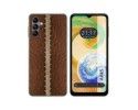 Funda Silicona para Samsung Galaxy A04s diseño Cuero 01 Dibujos