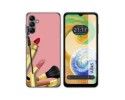 Funda Silicona para Samsung Galaxy A04s diseño Brochas Dibujos