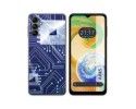 Funda Silicona para Samsung Galaxy A04s diseño Circuito Dibujos