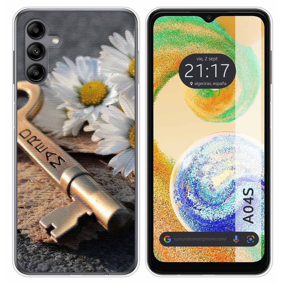 Funda Silicona para Samsung Galaxy A04s diseño Dream Dibujos