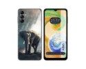 Funda Silicona para Samsung Galaxy A04s diseño Elefante Dibujos