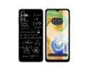 Funda Silicona para Samsung Galaxy A04s diseño Formulas Dibujos