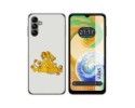 Funda Silicona para Samsung Galaxy A04s diseño Leones Dibujos