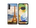 Funda Silicona para Samsung Galaxy A04s diseño Paris Dibujos