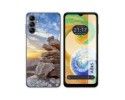 Funda Silicona para Samsung Galaxy A04s diseño Sunset Dibujos