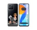 Funda Silicona Transparente para Huawei Honor X8 5G diseño Avestruz Dibujos