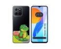 Funda Silicona Transparente para Huawei Honor X8 5G diseño Coco Dibujos