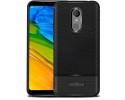 Funda Tipo Piel Rugged Armor Negra para Xiaomi Redmi 5
