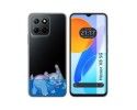 Funda Silicona Transparente para Huawei Honor X8 5G diseño Hipo Dibujos