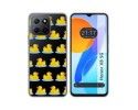 Funda Silicona Transparente para Huawei Honor X8 5G diseño Pato Dibujos