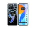 Funda Silicona Transparente para Huawei Honor X8 5G diseño Plumas Dibujos