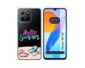 Funda Silicona Transparente para Huawei Honor X8 5G diseño Summer Dibujos