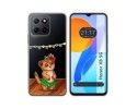 Funda Silicona Transparente para Huawei Honor X8 5G diseño Suricata Dibujos