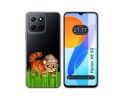 Funda Silicona Transparente para Huawei Honor X8 5G diseño Tigre Dibujos