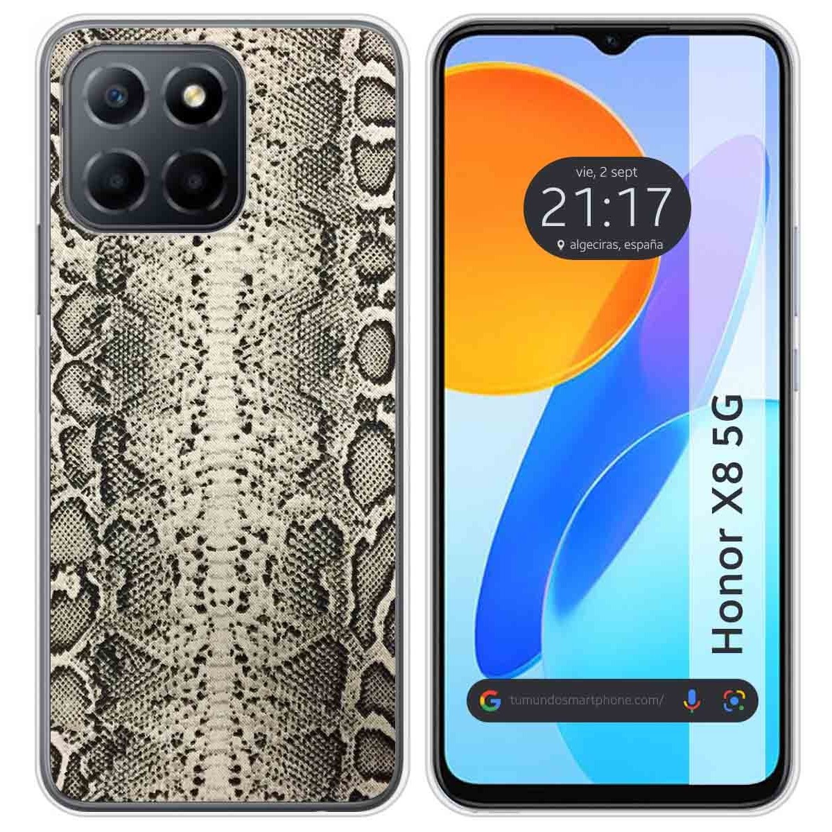 Funda Silicona para Huawei Honor X8 5G diseño Animal 01 Dibujos