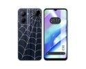 Funda Silicona Transparente para Realme C33 diseño Araña Dibujos