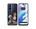 Funda Silicona Transparente para Realme C33 diseño Avestruz Dibujos