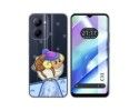Funda Silicona Transparente para Realme C33 diseño Cabra Dibujos