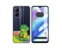 Funda Silicona Transparente para Realme C33 diseño Coco Dibujos
