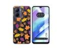 Funda Silicona Transparente para Realme C33 diseño Otoño Dibujos