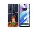 Funda Silicona Transparente para Realme C33 diseño Suricata Dibujos